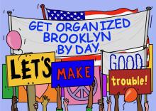 GoBK by Day logo--Make Good Trouble